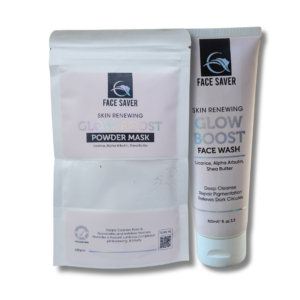 FACE SAVER GLOW BOOST MASK & FACE WASH