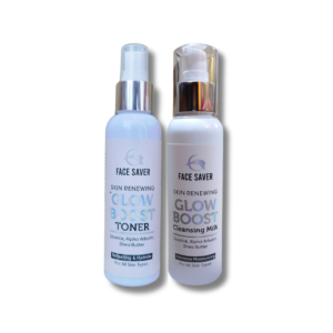 FACE SAVER GLOW BOOST CLEANSER & TONER