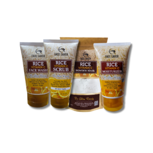 FACE SAVER VITAMIN C FACE WASH,SCRUB MASK & MOISTURIZER