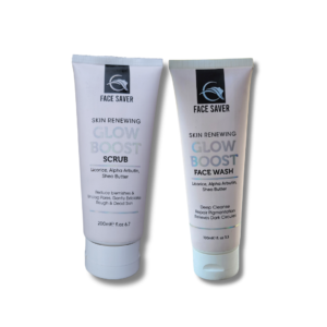 FACE SAVER GLOW BOOST FACE WASH & SCRUB