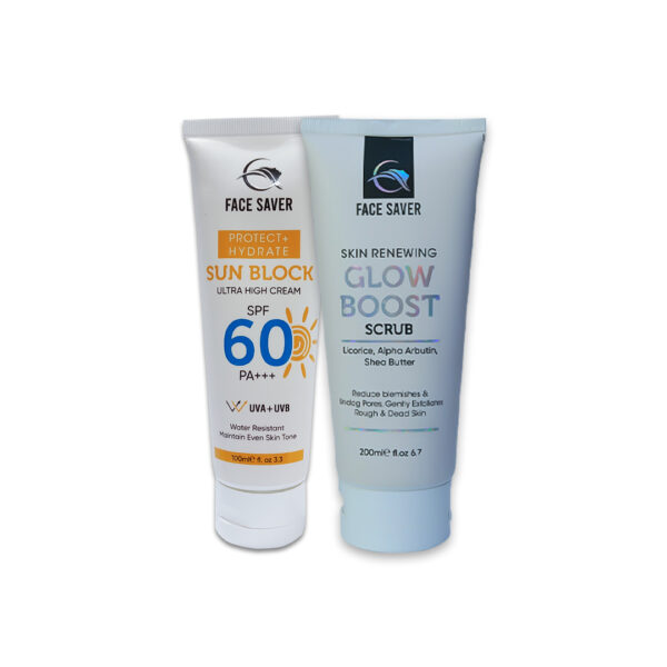 Face Saver SunBlock+Scrub