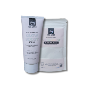 FACE SAVER GLOW BOOST SCRUB & MASK