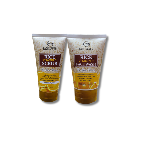 FACE SAVER VITAMIN C SCRUB & FACE WASH