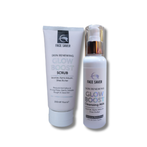 FACE SAVER GLOW BOOST SCRUB & CLEANSER