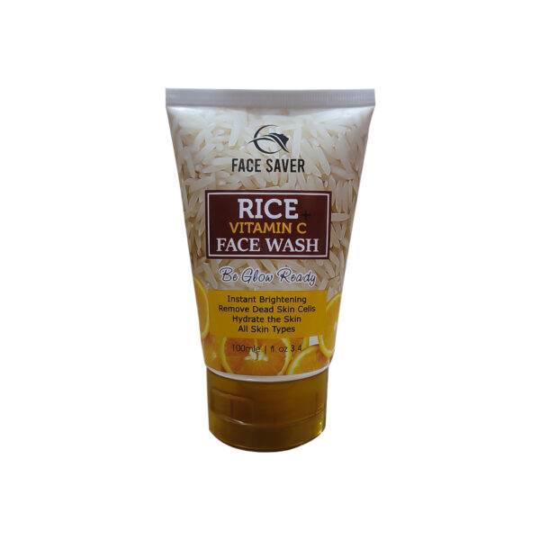 Face Saver Rice + Vitamin C Face Wash 100ml