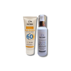 FACE SAVER SUNBLOCK & GLOW BOOST LOTION