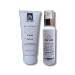 FACE SAVER GLOW BOOST SCRUB & CLEANSING MILK