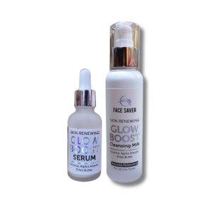 FACE SAVER GLOW BOOST SERUM AND CLEANSER